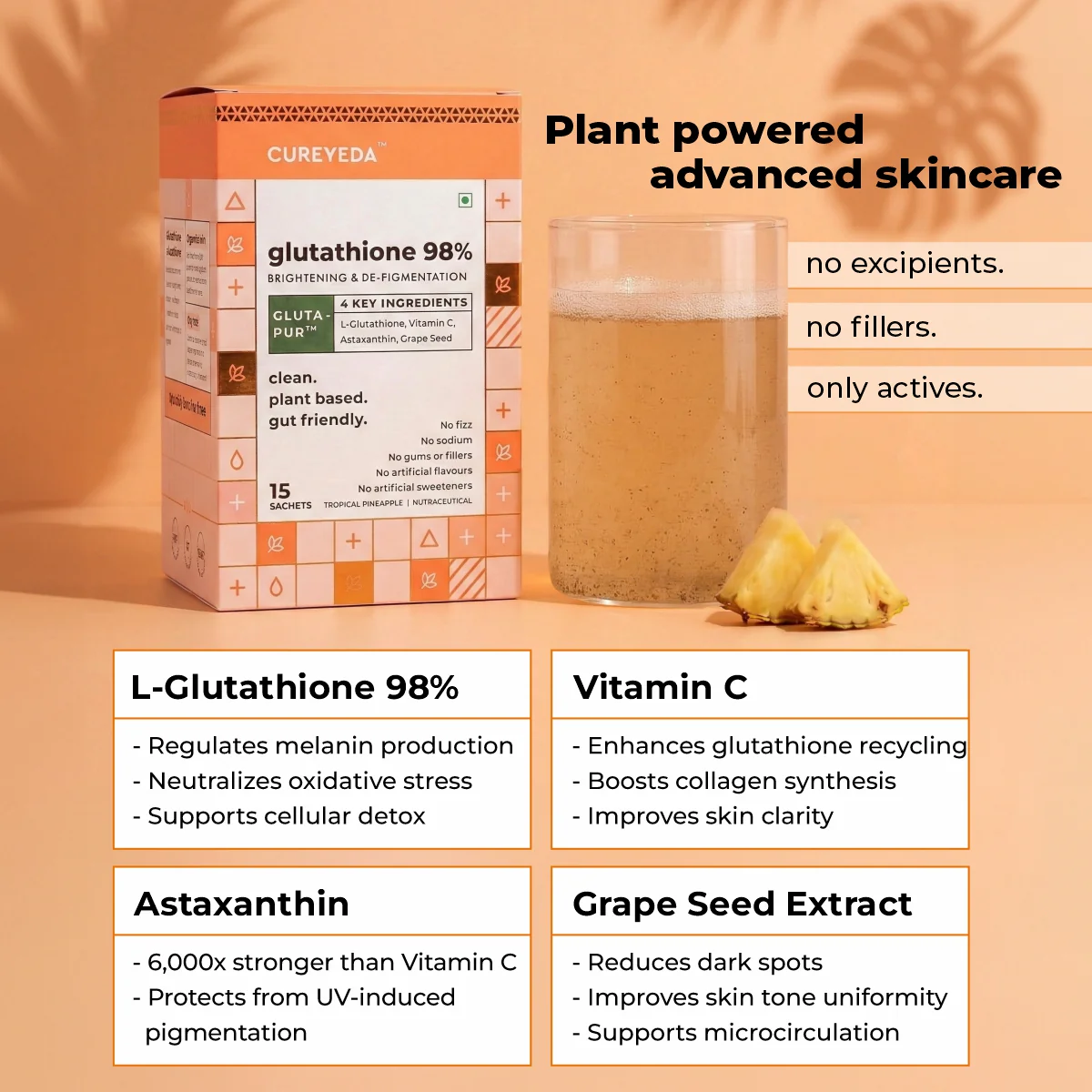 Cureveda Glutathione 98% + pur - Image 4
