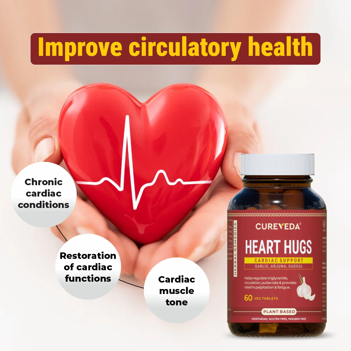 Cureveda Heart Hugs for Healthy Circulation - Image 4