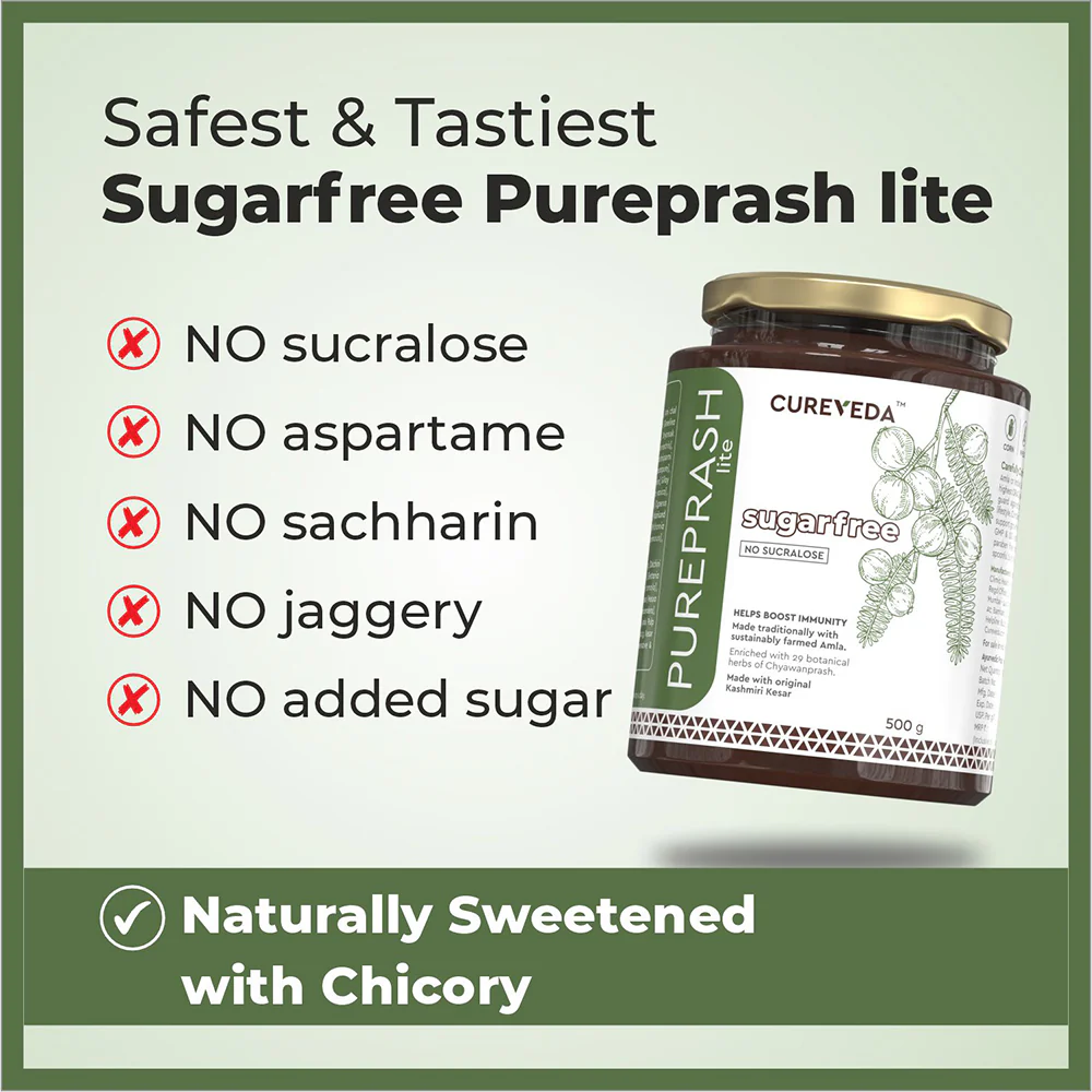 Cureveda Pureprash lite - Sugarfree Chyawanprash - Image 3