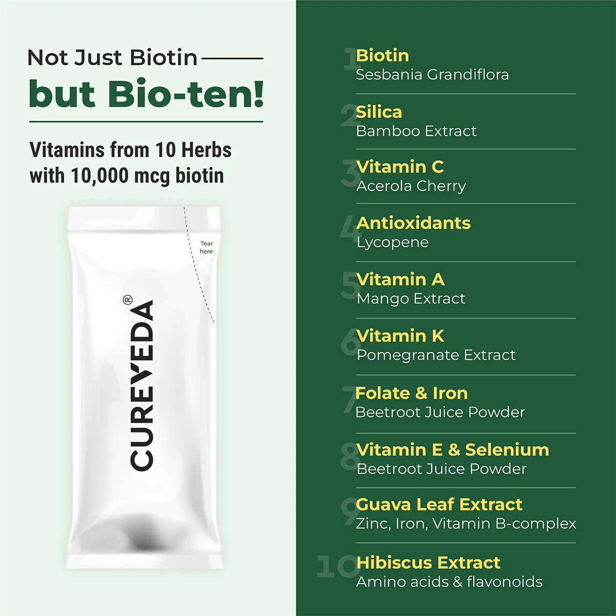 Hair bioten - Hair Vitamins with Plant Biotin - Image 3